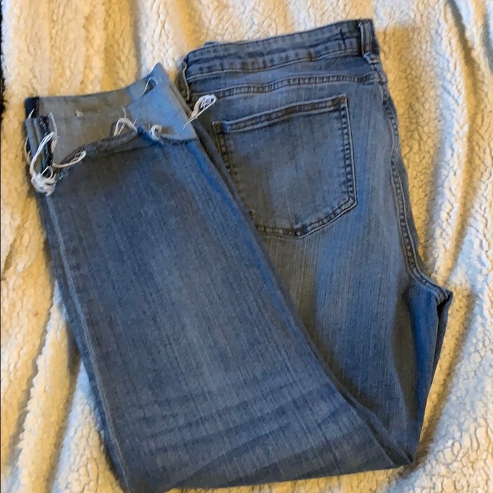 Kut Boyfriend cuffed jeans
